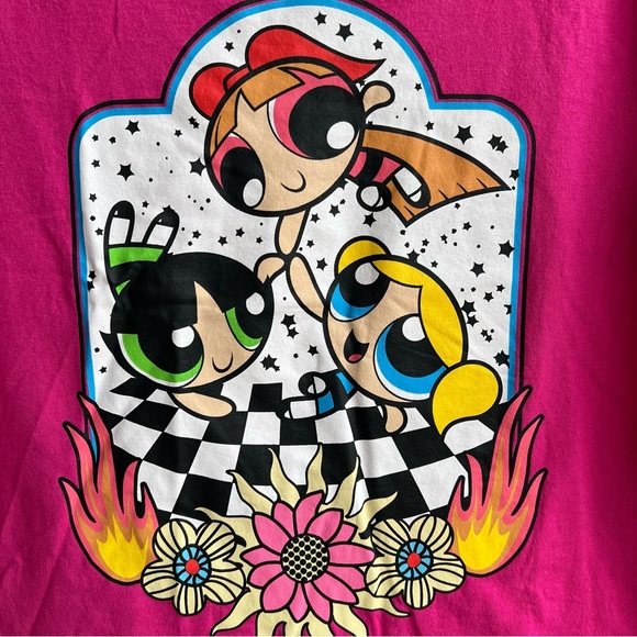 🍒💣 PowerPuff Girls fitted t-shirt - Picture 1 of 6